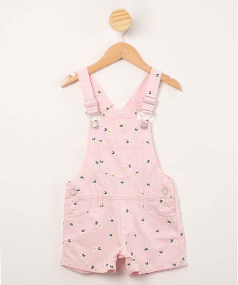 jardineira-infantil-de-sarja-estampada-margaridas-rosa-1009747-Rosa_1