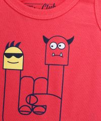 Regata-com-Estampa-de-Monstrinhos-Menino-Vermelho-8162542-Vermelho_3
