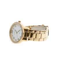 Kit-de-Relogio---Par-de-Brincos-e-Pulseira-com-Strass-Lince-Feminino-Analogico-LRG4234L---Dourado-7906100-Dourado_2