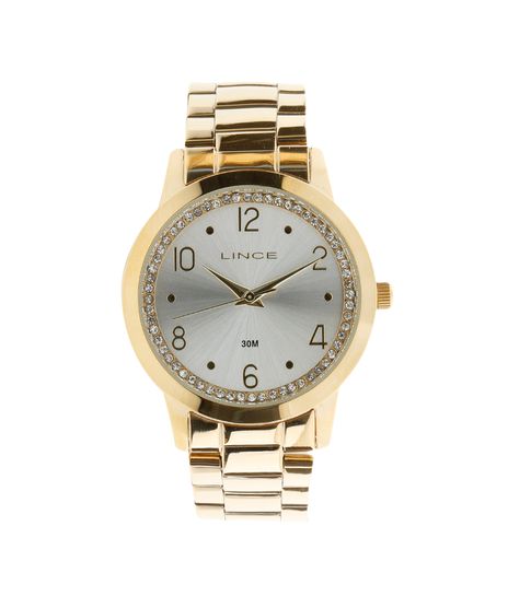 Kit-de-Relogio---Mix-de-Pulseiras-Lince-Feminino-Analogico-LRG4248L---Dourado-8091589-Dourado_1