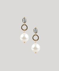 Brinco-Feminino-com-Pedra-e-Perola-Dourado-9207069-Dourado_1