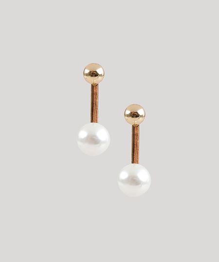 Brinco-Feminino-com-Perola-Dourado-9207050-Dourado_1
