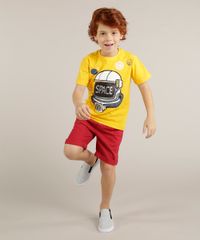 Camiseta-Infantil--Space--Astronauta-com-Paete-Dupla-Face-Manga-Curta-Gola-Careca-Amarela-9265221-Amarelo_3