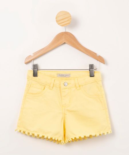 short-infantil-de-sarja-com-pompom-amarelo-claro-1010223-Amarelo_Claro_1 short-infantil-de-sarja-com-pompom-amarelo-claro-1010223-Amarelo_Claro_1
