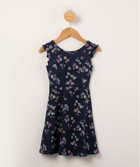 vestido-infantil-texturizado-estampado-floral-com-recorte-e-babados-azul-marinho-1010086-Azul_Marinho_1