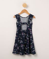 vestido-infantil-texturizado-estampado-floral-com-recorte-e-babados-azul-marinho-1010086-Azul_Marinho_2