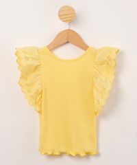 blusa-infantil-canelada-com-babados-manga-curta-amarelo-claro-1009611-Amarelo_Claro_1