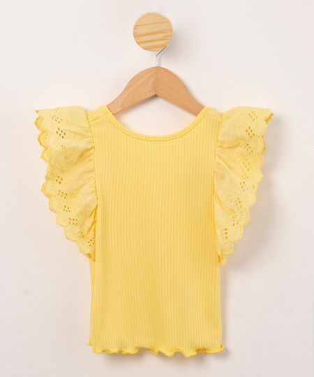 blusa-infantil-canelada-com-babados-manga-curta-amarelo-claro-1009611-Amarelo_Claro_1