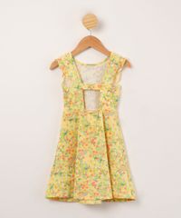 vestido-infantil-estampado-floral-com-babado-amarelo-claro-1010088-Amarelo_Claro_2