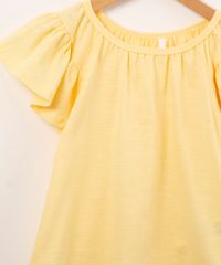 conjunto-infantil-de-blusa-manga-curta-com-babados---short-amarelo-claro-1008808-Amarelo_Claro_3
