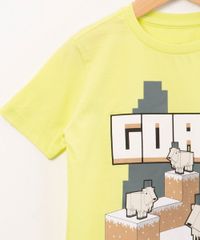 camiseta-infantil-minecraft-goat--manga-curta-verde-neon-9998845-Verde_Neon_4