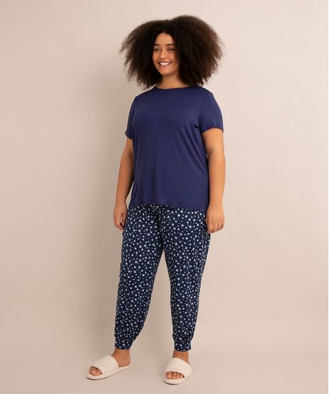 pijama-manga-curta-plus-size-estampado-estrelas-azul-9987842-Azul_1