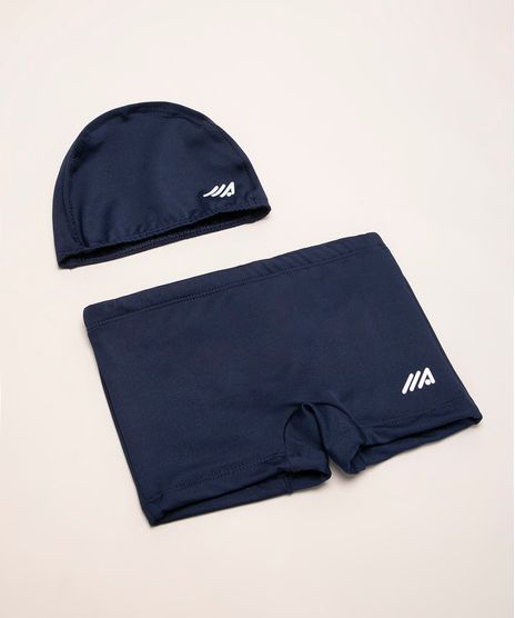 conjunto-infantil-de-sunga-boxer-esportiva-ace---touca-azul-marinho-1006468-Azul_Marinho_1