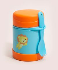 pote-termico-animal-fun-leao---garfo-azul-1011057-Azul_4