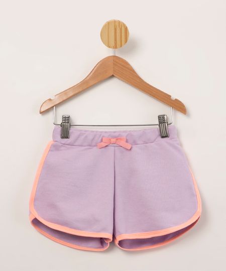 short-infantil-de-moletom-running-com-laco-lilas-1008760-Lilas_1
