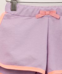 short-infantil-de-moletom-running-com-laco-lilas-1008760-Lilas_3