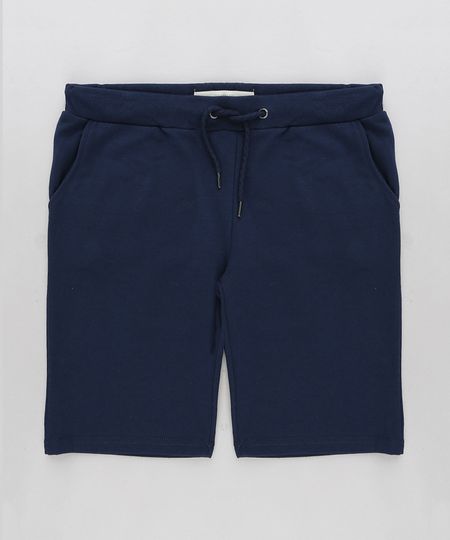 Bermuda-Infantil-Basica-em-Moletom-Azul-Marinho-9198715-Azul_Marinho_1
