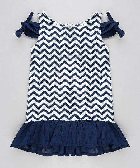 Vestido-Infantil-Open-Shoulder-Estampado-Chevron-com-No-e-Babado-Azul-Marinho-9213133-Azul_Marinho_1