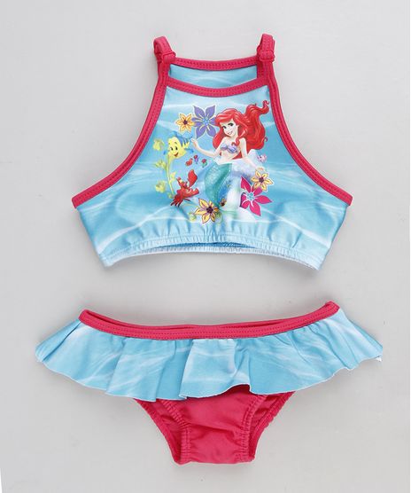 Biquini-Infantil-Halter-Neck-Pequena-Sereia-Ariel-com-Protecao-UV50--Azul-9231975-Azul_1