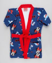 Roupao-Infantil-Atoalhado-Estampado-Minnie-Azul-Marinho-9327945-Azul_Marinho_1