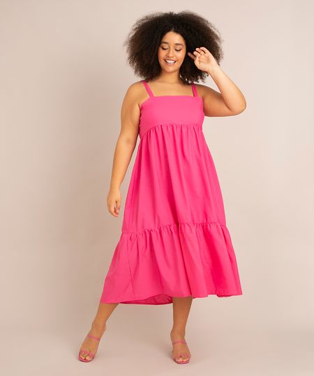 vestido-midi-plus-size-de-tricoline-alca-larga-decote-reto-rosa-1006402-Rosa_1 vestido-midi-plus-size-de-tricoline-alca-larga-decote-reto-rosa-1006402-Rosa_1