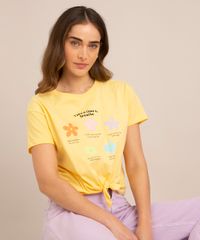 camiseta-cropped-de-algodao--take-a-time-to-breathe--margaridas-manga-curta-decote-redondo-amarela-1016019-Amarelo_1