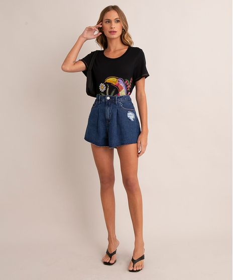 short-evase-jeans-cintura-super-alta-com-puidos-e-barra-a-fio-azul-escuro-1015532-Azul_Escuro_1