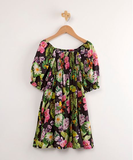 vestido-infantil-de-viscose-com-lastex-estampado-floral-manga-bufante-alem-dos-mares-alter-do-chao-preto-1012114-Preto_1