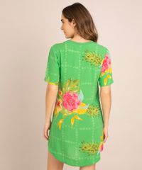 vestido-curto-de-viscose-estampado-floral-manga-curta--verde-1006763-Verde_2