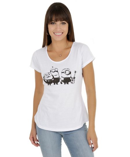 Blusa-com-Estampa-Minions-Branca-8095314-Branco_1 Blusa-com-Estampa-Minions-Branca-8095314-Branco_1