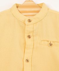 Camisa-Infantil-Texturizada-Manga-Longa-Gola-Padre-Amarela-9989801-Amarelo_3