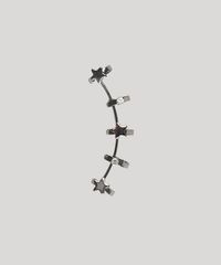 Brinco-Ear-Cuff-Feminino-com-Estrelas--Grafite-9207038-Grafite_1