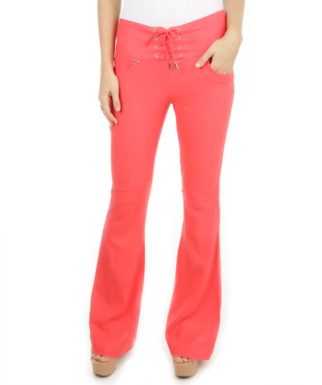 Calca-Flare-com-Amarracao-Vermelha-7987314-Vermelho_1