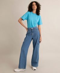 camiseta-de-algodao-basica-manga-curta-gola-alta-azul-turquesa-1004121-Azul_Turquesa_3