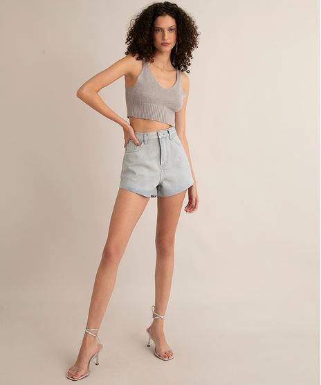 short-jeans-boyfriend-metalizado-cintura-media-azul-claro-1017959-Azul_Claro_1