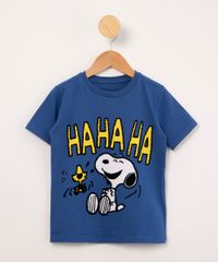 camiseta-infantil-de-algodao-snoopy--hahaha--manga-curta-azul-1009688-Azul_1