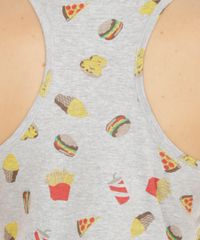 Regata-Estampada-de-Junk-Food-Cinza-Mescla-8094395-Cinza_Mescla_4