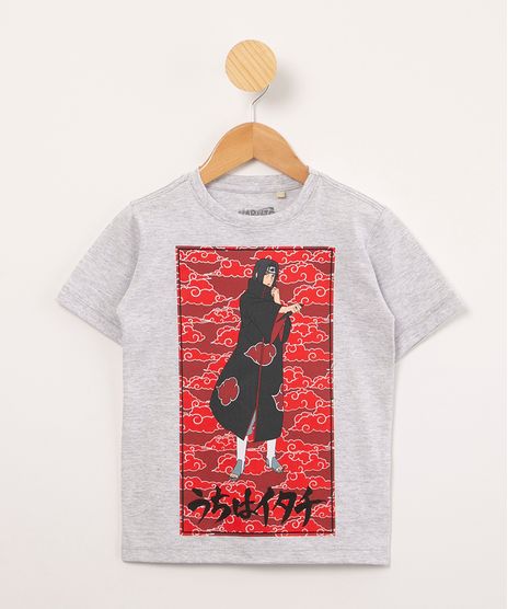 camiseta-infantil-itachi-uchiha-akatsuki-naruto-manga-curta-cinza-mescla-claro-1010954-Cinza_Mescla_Claro_1
