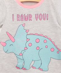 pijama-infantil-dinossauro--i-raw-you---com-glitter-manga-curta-cinza-mescla-claro-1007238-Cinza_Mescla_Claro_2