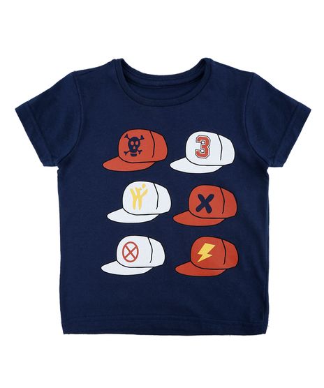 Camiseta-com-Estampa-de-Bones-menino-Azul-Marinho-8146592-Azul_Marinho_1