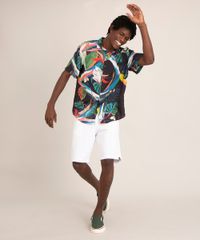 camisa-relaxed-de-viscose-estampada-folhagens-manga-curta-preta-1011684-Preto_3