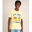 camiseta-de-algodao-snoopy--don-t-panic-it-s-organic--manga-curta-gola-careca-amarela-claro-1013605-Amarelo_Claro_1