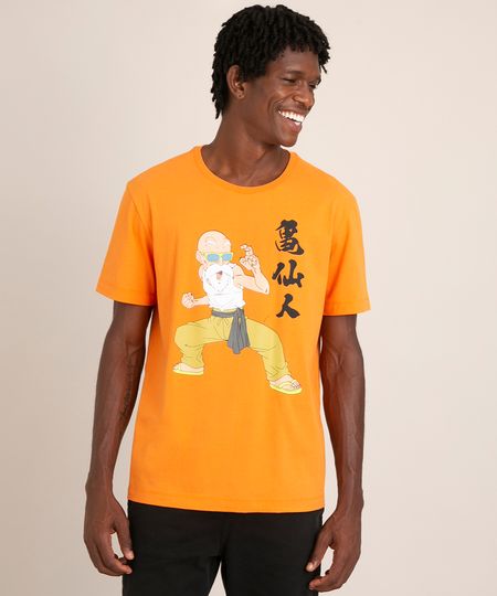 camiseta-de-algodao-mestre-kame-dragon-ball-manga-curta-gola-careca-laranja-1014659-Laranja_1 camiseta-de-algodao-mestre-kame-dragon-ball-manga-curta-gola-careca-laranja-1014659-Laranja_1