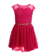 Vestido-de-Renda-com-Cinto-Menina-Rosa-8060764-Rosa_1