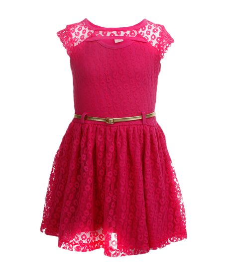 Vestido-de-Renda-com-Cinto-Menina-Rosa-8060764-Rosa_1