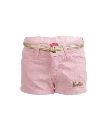 Short-com-Cinto-Barbie-Menina-Rosa-Claro-8141188-Rosa_Claro_1