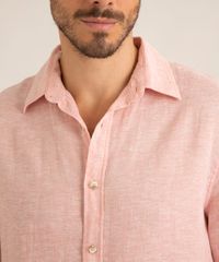 camisa-comfort-de-linho-manga-curta-coral-1003787-Coral_4