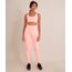 Calça Legging Rosa Neon Ace