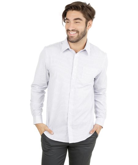 Camisa-Comfort-Quadriculada-Branca-7963865-Branco_1 Camisa-Comfort-Quadriculada-Branca-7963865-Branco_1