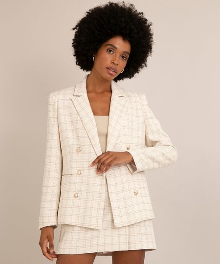 blazer-de-tweed-xadrez-com-botoes-off-white-1007134-Off_White_1 blazer-de-tweed-xadrez-com-botoes-off-white-1007134-Off_White_1